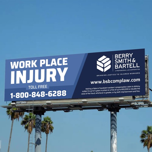 Law Firm Billboard Design by Deep@rt