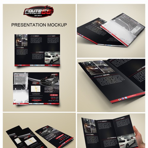 Brochure for Auto business Design by Nandita Pal