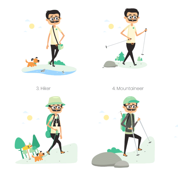 Animated illustrations