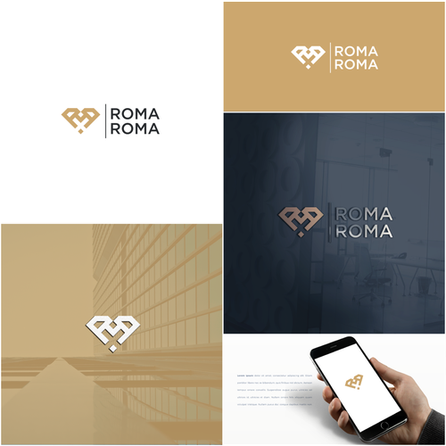 Roma Roma Logo Desing Diseño de AsyAlt ™