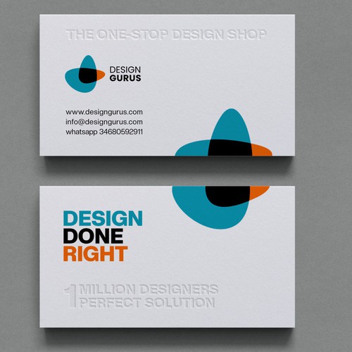 Business Card for DesignGurus.com Ontwerp door Xclusive16