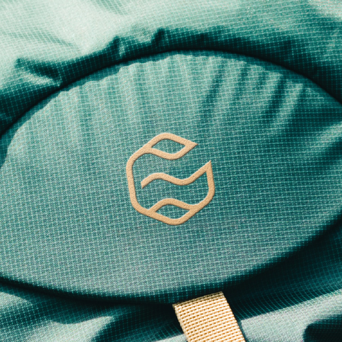 Unique logo to help us stand out from the crowded outdoor gear industry Design by RAYNO Design