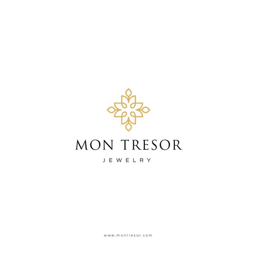 Unique Jewellery brand logo design Design by One Frame