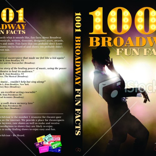 Create The Book Cover For 1001 Broadway Fun Facts Book Cover Contest 99designs