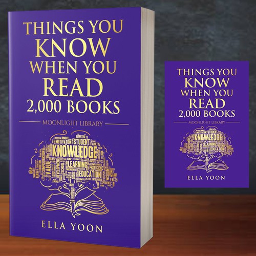 Book Cover Design for a Book About Reading Design by desainbagus3