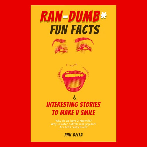 Ran-Dumb Fun Facts Book Cover Design by AKROY