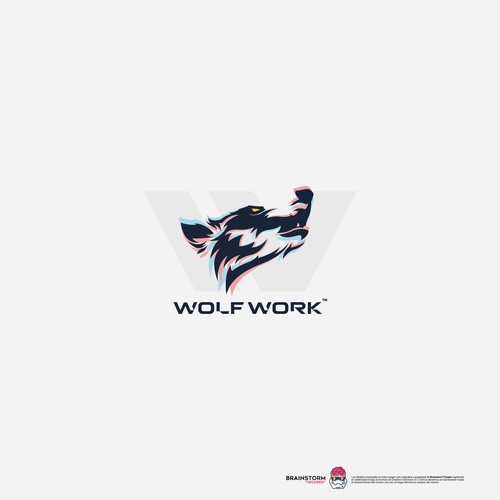 Diseño de WOLF WORK ,or  WW   its a tactical brand military de SherpaStudio®