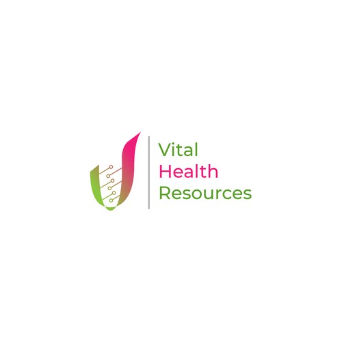 Vital Health Resources Logo Design by smitadesign