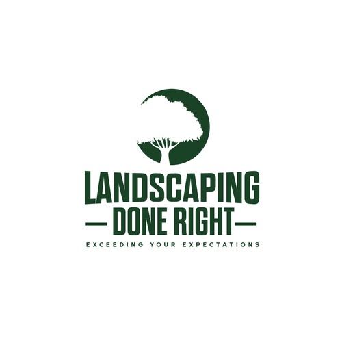 Searching for Clean, Indelible Logo for Landscaping Company Design by Arwen14