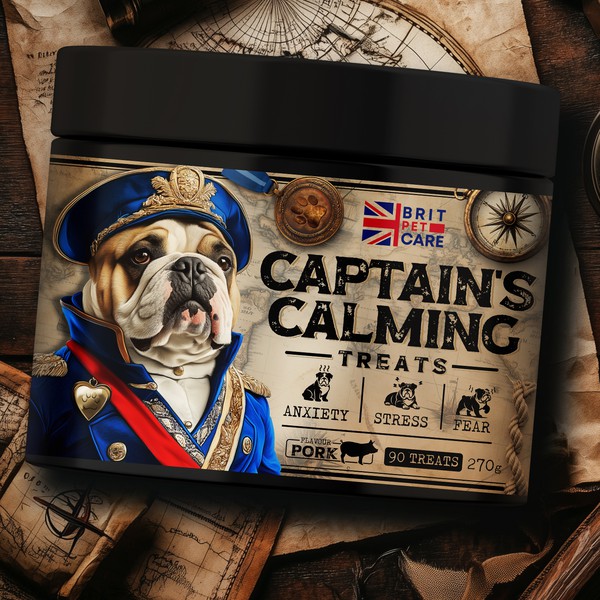 Design realizzato da Stefan Tomic intitolato "Captain's Calming Treats"
