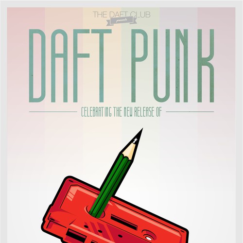 99designs community contest: create a Daft Punk concert poster Design von ankz