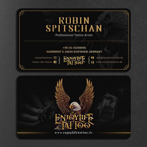 Tattoo Business Cards / Adeevee Only Selected Creativity Painel Tattoo Tattoo Business Card / Select from one of our premium quality business or care instruction card designs below.