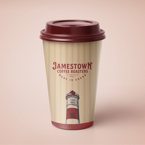 Coffee To-Go Cup Design for Cafe in Ghana Design von Gobi Ravichandran