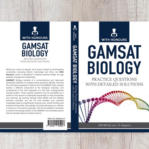 Book cover for first in a series of university textbooks/revision guides Design by LilaM