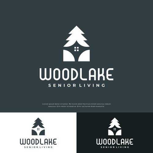 Create an Iconic Logo for Our Senior Living Community - Woodlake Estates Senior Living Design by rzaltf