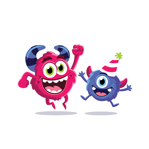 we need a fun logo for a kids party company Design by Rock N Draw