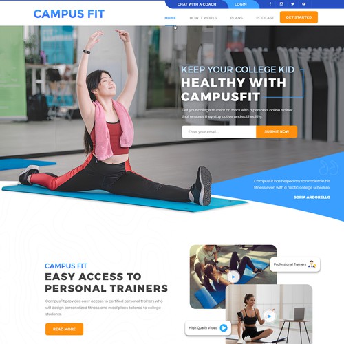 Design a Modern-Style Website with a MAIN Focus of Converting Sales for our Online Coaching Services Design by Smashing Boys