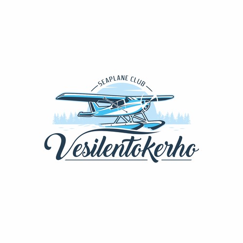 Modern logo for seaplane flying club Design by stanislav_p