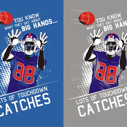 Ny giants hakeem nicks fan tshirt, T-shirt contest