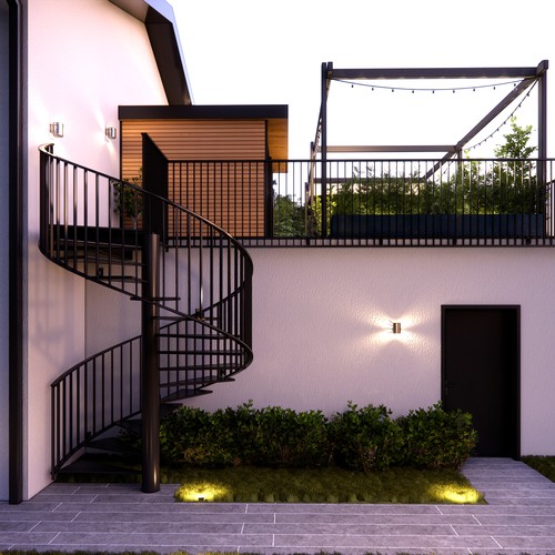 Ideation: Roof Top Terrace Design by D_MANN™