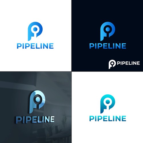 Diseño de Design a cool, sleek, tech-oriented logo for Pipeline de Floretnet