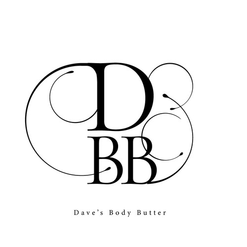 Perfect logo design for Dave's Body Butter (DBB) - Make your Body Butta! Design by Qasava™