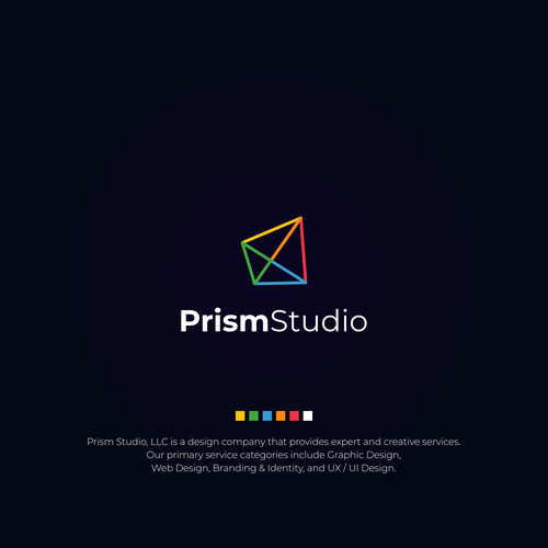 NEW creative logo design for Prism Studio Design by you_gis