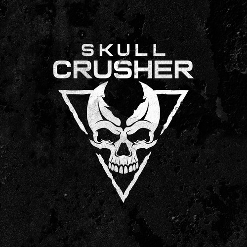 Need a logo thats aggressive, edgy, mean, dark, bad ass, rough, tough,  that screams skull crusher!! Design by Vespertilio™