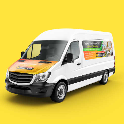 2014 Sprinter Partial Wrap Design by v6