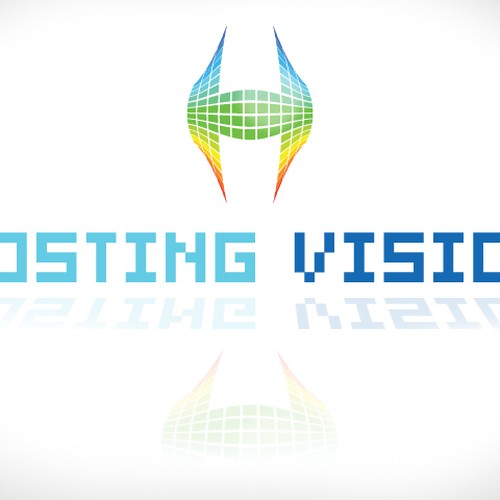 Create the next logo for Hosting Vision デザイン by dandaroh