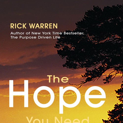 Design Rick Warren's New Book Cover Design réalisé par Giotablo