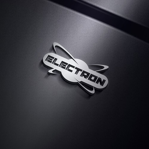 Newlogo designwith the electron drawn as a solid logo-ontwerp door Mr.CreativeLogo