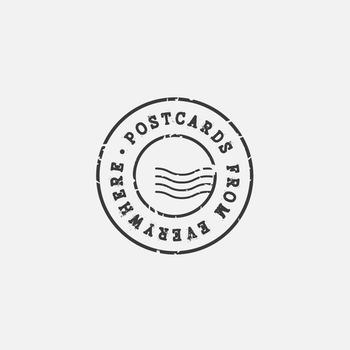 Postcards from Everywhere Logo Design by emilidea