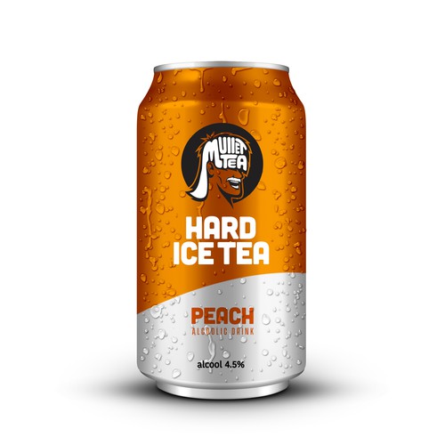 Hard Ice tea Can Design - Be Fun ! Design by sougatacreative