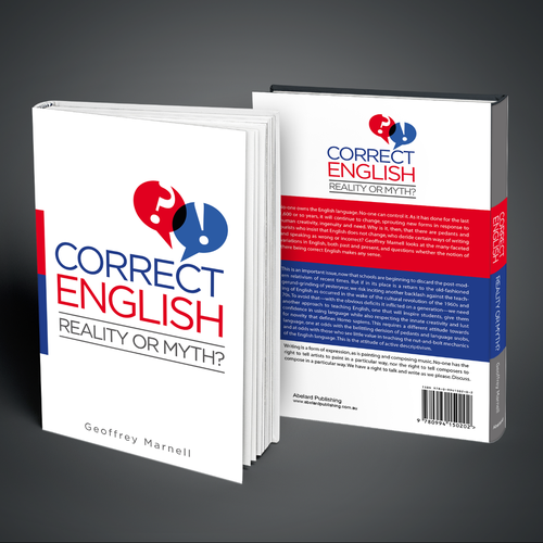 Create an attractive cover for a paperback book about language Design by Aaniyah.ahmed