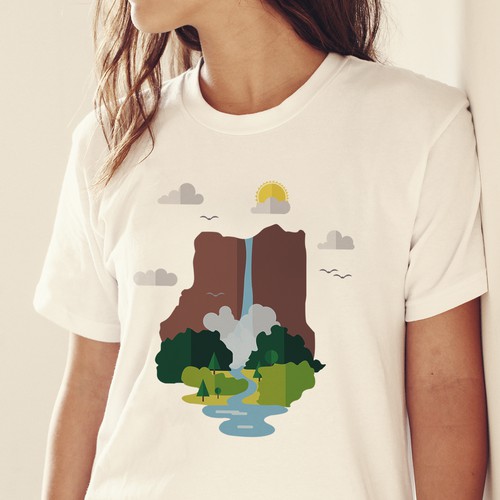 Create A T Shirt Design Nature Inspired T Shirt Contest