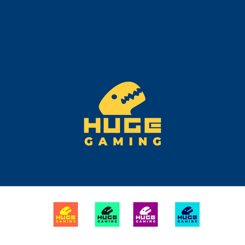 Huge Gaming Logo and Brand Identity Design by jodsgn
