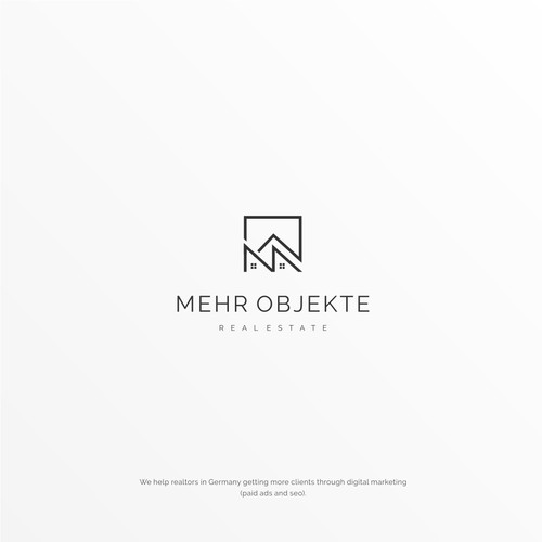 Corporate identy and logo for real estate marketing agency Design by R.one