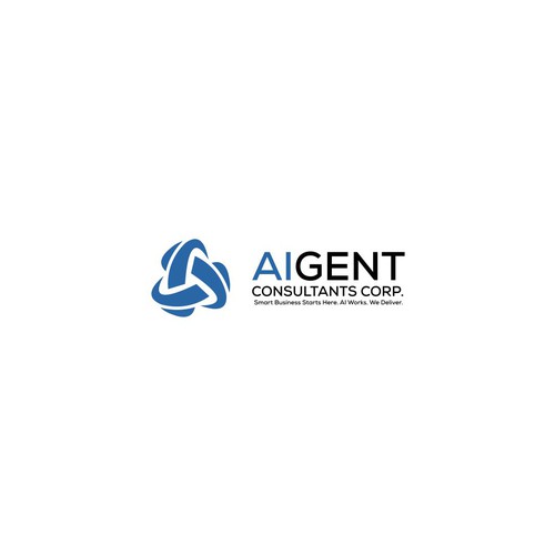 AI Agent Company: Appealing to small to medium sized businesses. Design by garwo❣