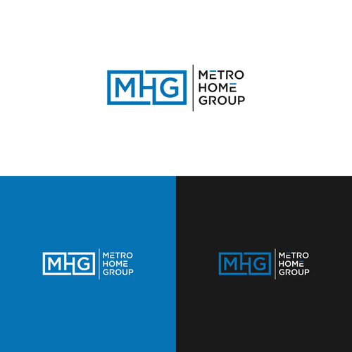 Metro Home Group Real Estate Team Logo Diseño de MaroUkoru