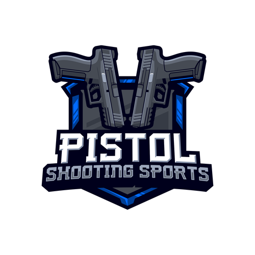 Logo - Pistol Shooting Sports Design by Rudest™