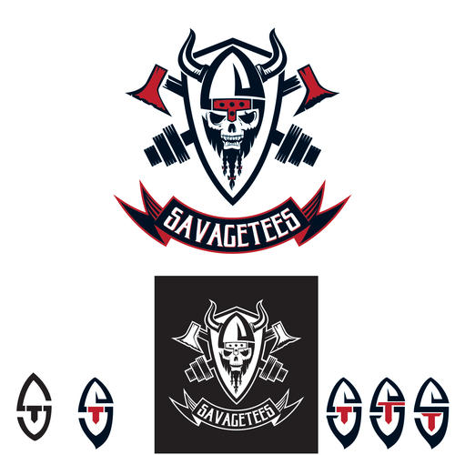 Badass Logo for new T-Shirt and Apparel Company Design by creativica design℠