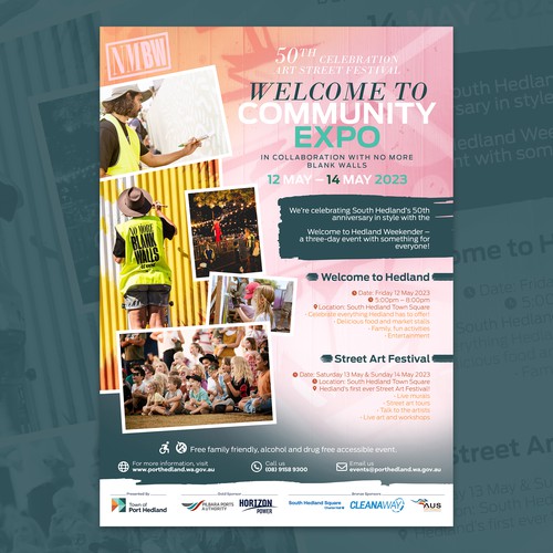 Welcome to Hedland weekender Design by Abdel one