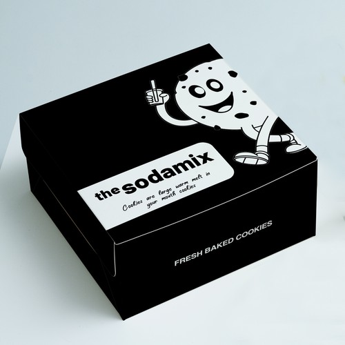 Single Cookie Box Design by Madushantha