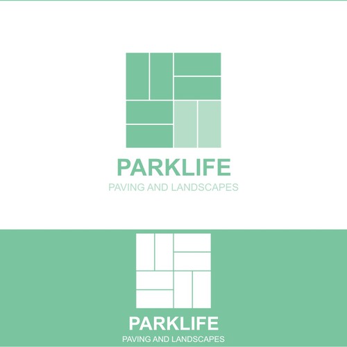 Create the next logo for PARKLIFE PAVING AND LANDSCAPES Design by shakiprut