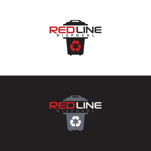 RED LINE-ontwerp door RaccoonDesigns®