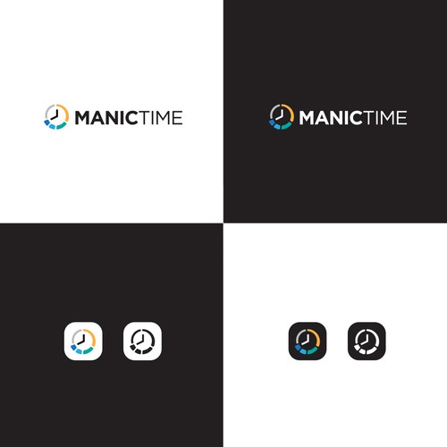 Redesign ManicTime.com logo Design by Alvianks