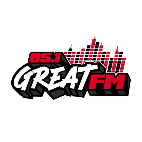 New Radio Station Logo playing Great music from the 70s, 80s, 90s and early 2000s! Design by Storiebird