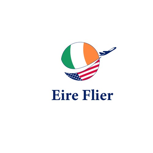 The Eire Flier logo Design réalisé par Eric Studio