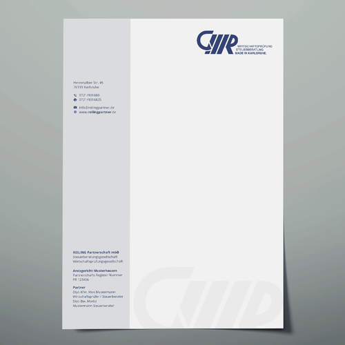 Stationery contest entry by Xclusive16